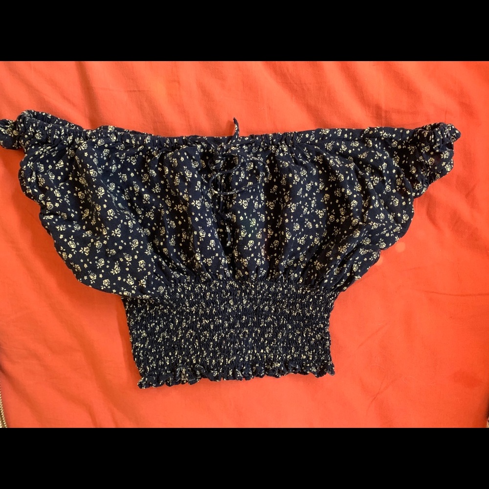 John galt floral crop top.